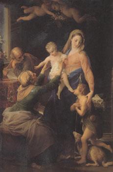 Pompeo Batoni Holy Family (san 05) France oil painting art